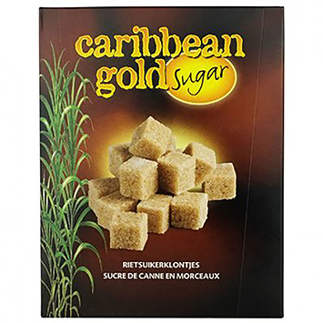 Caribbean Gold Sucre de canne en morceaux 500g