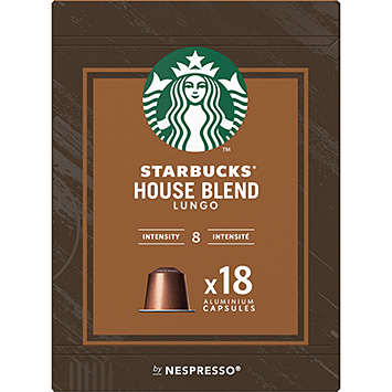 Recensent herfst vieren Starbucks Nespresso house blend lungo capsules 103g - Holland Supermarkt