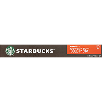 Starbucks Café capsules Nespresso Colombie 57g