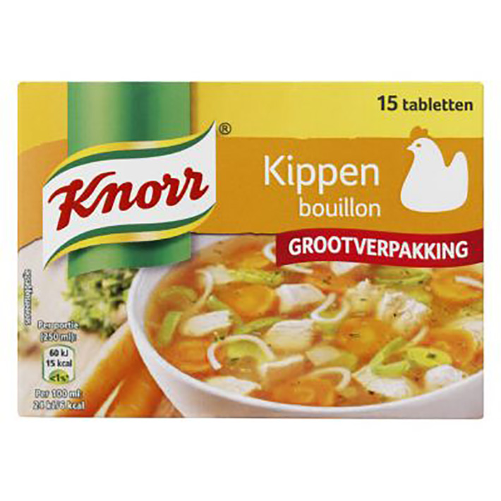 Compra Dadi per brodo di pollo Knorr, 100% ingredienti naturali (105g) a un  prezzo conveniente