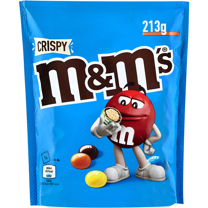 M&M'S - CROUSTILLANT BISCUIT AU LAIT ET CHOCOLAT (38.3 G)