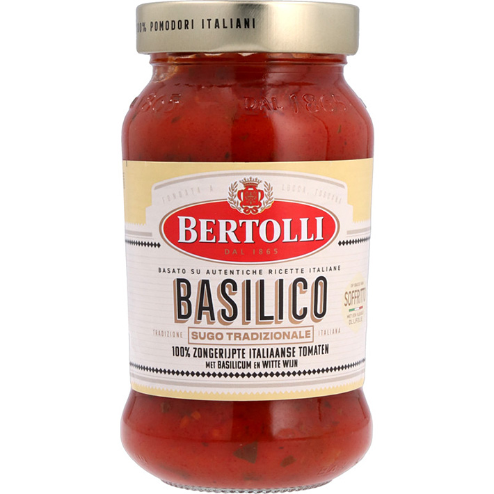 Bertolli Traditional basil sauce 400g