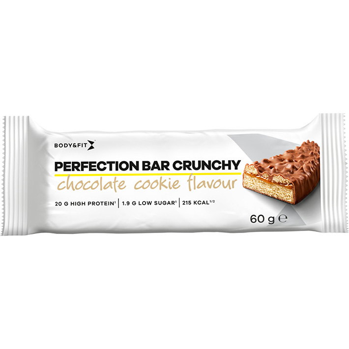 Body & Fit Perfection bar crunchy chocolate cookie 60g - Holland