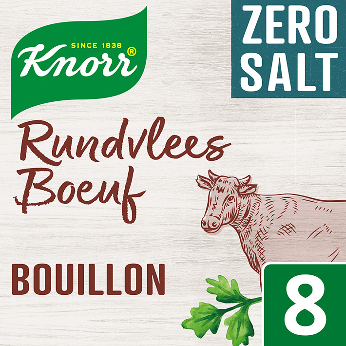 Knorr Brodo di manzo senza sale 72g - Olanda Supermercato